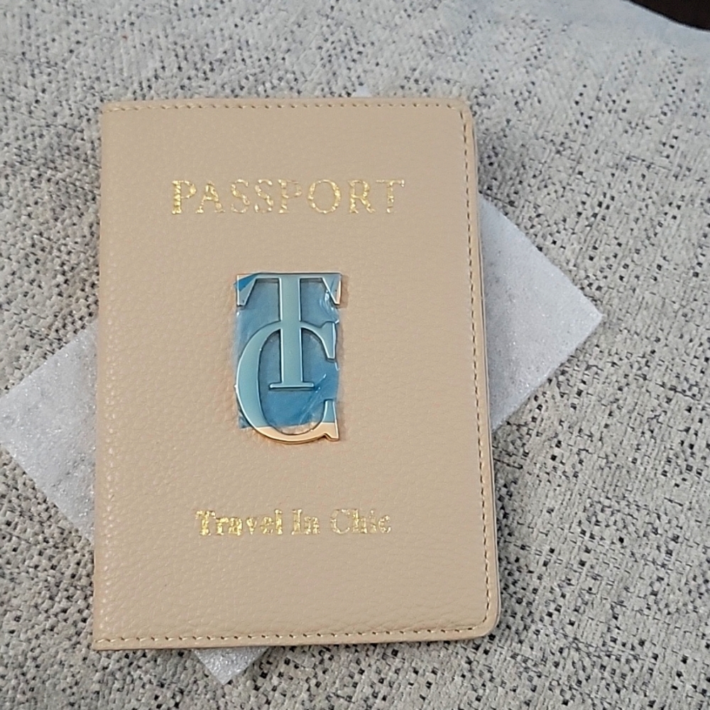 Passport holder wallet by Travel in Chic. New.